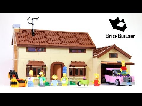 Vidéo LEGO Simpsons 71006 : La maison des Simpson