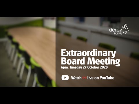 Extraordinary Board Meeting | October 2020
