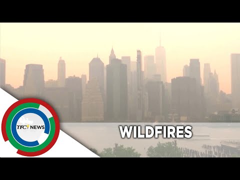 New York residents, hinimok na limitahan ang outdoor activity dahil sa haze mula sa Canada wildfires