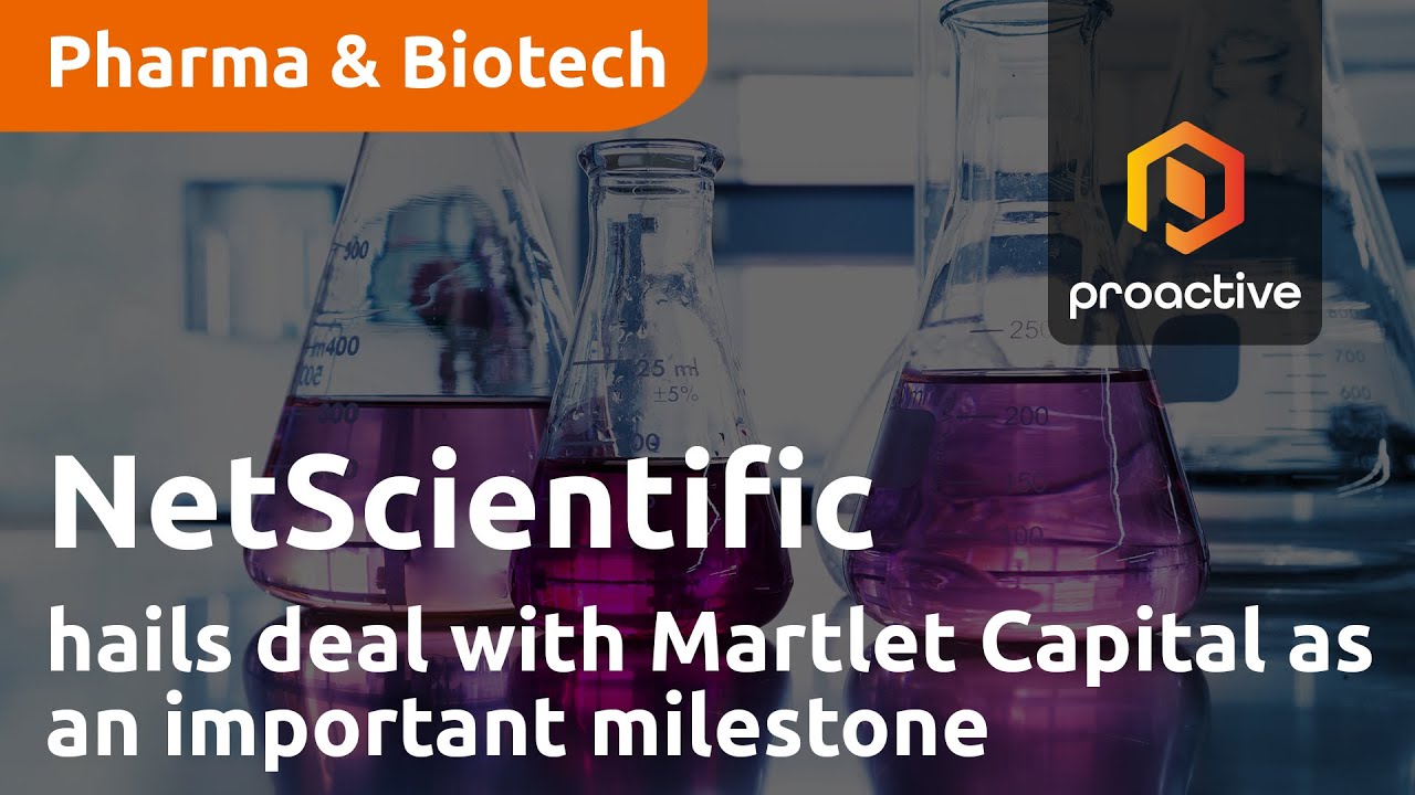 NetScientific CEO hails deal with Martlet Capital as an important milestone