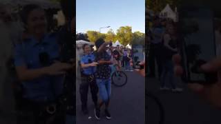 Carnival Berlin 2017 Dancing Policewoman