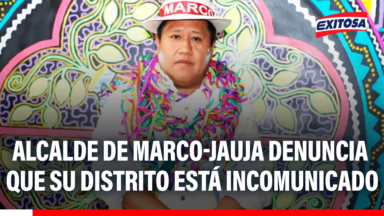 🔴🔵 Distrito de Marco-Jauja incomunicado tras crecida del río Yanamarca