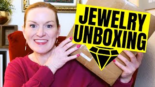 Jewelry Unboxing to Sell on Ebay | ThredUp Mystery Jewelry Box Unboxing | Jewelry Jar Thredup Rescue