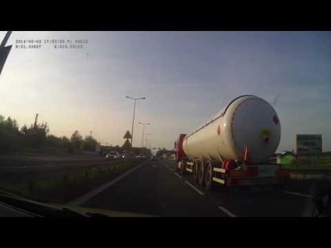 Poland. National road DK91, Głuchów — Łódź, 2014, 4x