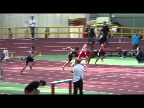 WFLV Halle - 5. Vorlauf 60m mJ U20 mit Robert Polkowski