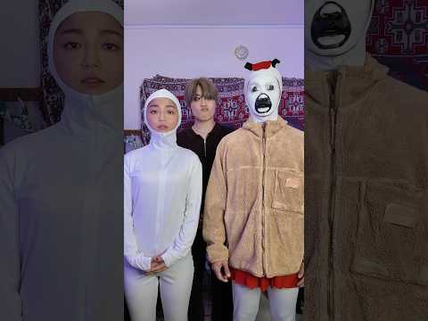 ちいかわのフレネミーメイクやばすぎるw 【財部亮治コラボ】#ハモりたがーる #rabbitcat #tiktok