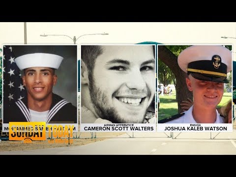 ペンサコーラ海軍基地銃撃事件。犠牲者の名前が発表されました。 (Pensacola Naval Base Shooting: Names Of Victims Released | Sunday TODAY)