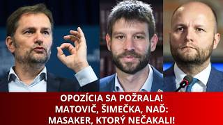 Opozícia na nože! Matovič odpísal Šimečku aj Naďa. Je toto definitívny koniec spoločnej vlády?
