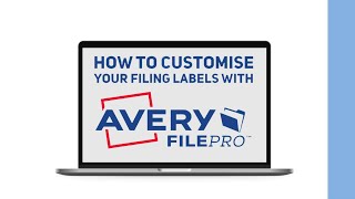 How to use Avery Filepro (Lateral Filing Software)