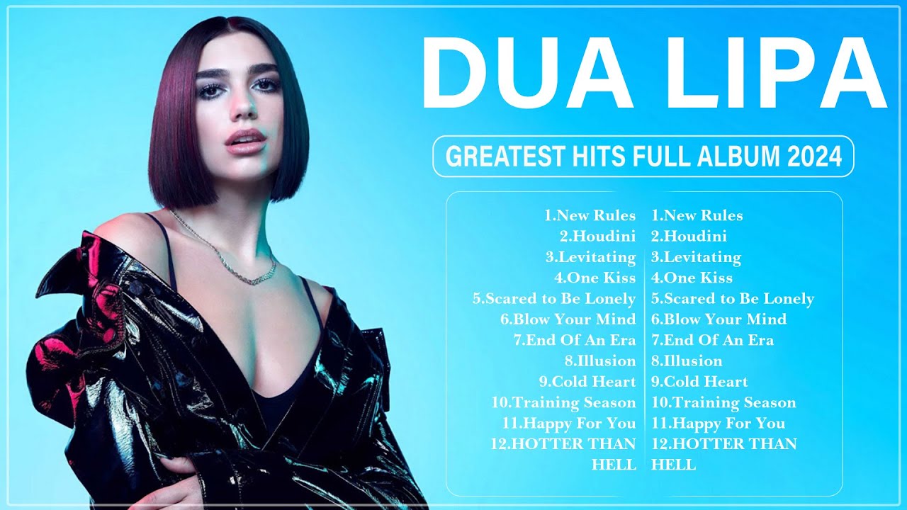 DUA LIPA Best Songs Collection 2024 | Top 20 Greatest Hits Full Album 2024