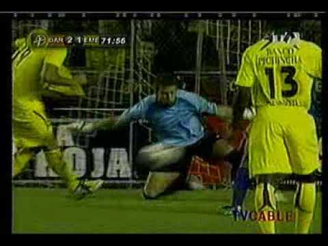 Barcelona 3 - Emelec 1 - Pretemporada 2008 (Gol 2)