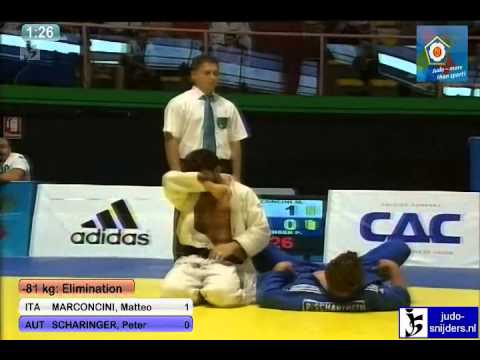 Matteo Marconcini (ITA) - Peter Scharinger (AUT) [-81kg]