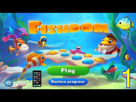 "Fishdom" GAMEPLAY EPISODE 1!