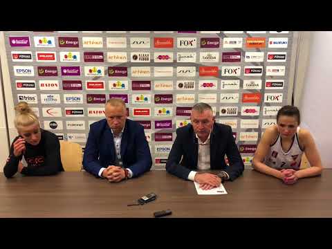 Artego Bydgoszcz - CCC Polkowice. Finał 1. Konferencja