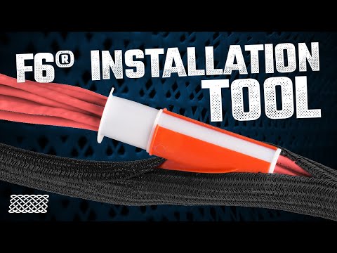 Techflex® F6® Installation Tool | The Fastest Way to Install Split Braided Sleeving