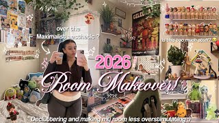 Growing out of my Maximalist/Trinket Bedroom…Let’s do a ROOM RESET!⊹₊˚‧