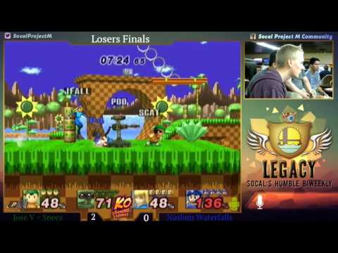 Legacy Special: Doubles- Jose V (Ness) & Sneez (Rob) vs Nashun (Mario) & Jfalls (ZSS)
