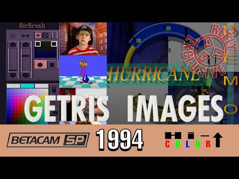 Getris Images - Hurricane Demonstration Tape (1994 Betacam SP Upscaled HQ CG Commercials & More)
