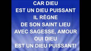 Video thumbnail of "CAR DIEU EST UN DIEU PUISSANT - Nicolas Ternisien"
