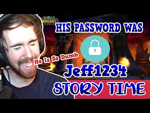 Asmongold Tells A Story About When He Hacked His Friend Jeff Account