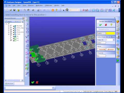 Strip Layout Definition for Progressive Die Design - ProgressivePower for PTC Creo