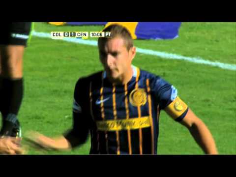 Broun se lo sacó a Ruben. Colón 0 - Rosario Central 1. Fecha 5. Primera División 2016.