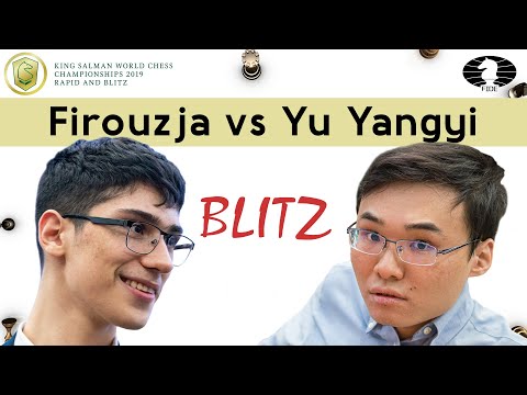Alireza Firouzja vs Yu Yangyi | World Blitz Championship 2019 |