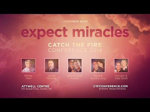 Benny Hinn @ Catch The Fire Conference 2014