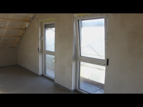 Doppelhäuser Rosbach 09 Fußbodenheizung Estrichlegung und jetzt Trocknung