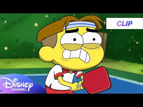 Big City Greens | Cricket and Tilly Play Pickleball with Grandmas! | @disneychannelanimation