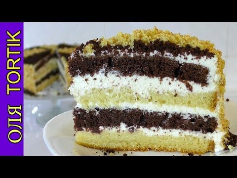 Торт СМЕТАННИК  Очень Простой Рецепт торта /// Olya Tortik Домашний Кондитер
