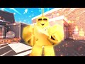 Murderers VS Sheriffs Duels, But EVERYTHING Is GOLD (Roblox)