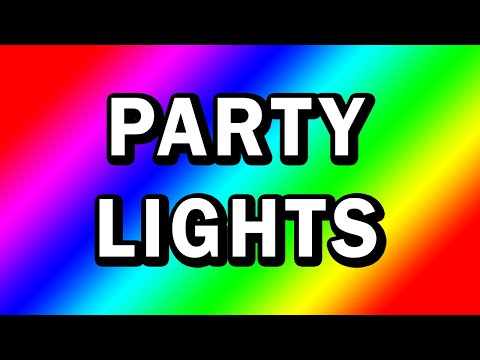 Party Lights - Flashing Lights with 10 Colors & Dance Music [10 Hours]