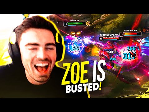 How Is This Balanced?! Season 12 Zoe DOMINATION!! | Midbeast