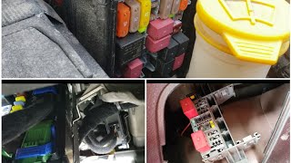Jeep Renegade / fuse box locations
