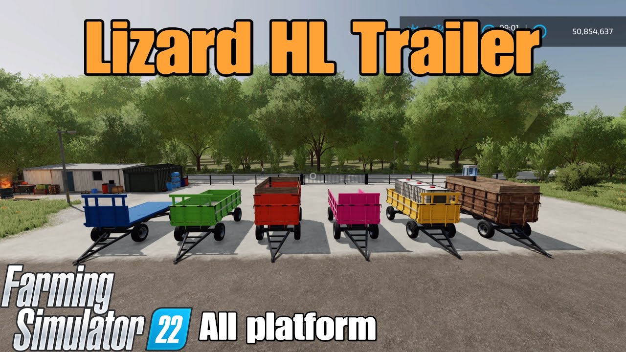 Lizard HL Trailer / FS22 mod for all platforms