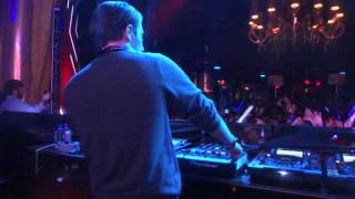 Alesso - Live @ XS Las Vegas 2-3-12 - &quot;Calling Lose My Mind&quot; &amp; More - DJ Booth View