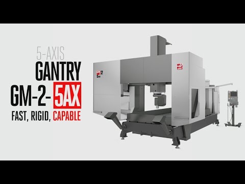 The GM-2-5AX - Haas' 5-Axis Gantry Mill will be here soon - Haas Automation, Inc.