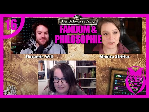 DSA-Talk: Fandom und Philosophie mit Florentin Will, Eevie und Mháire