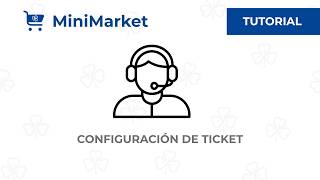 Configuración del ticket y datos del local
