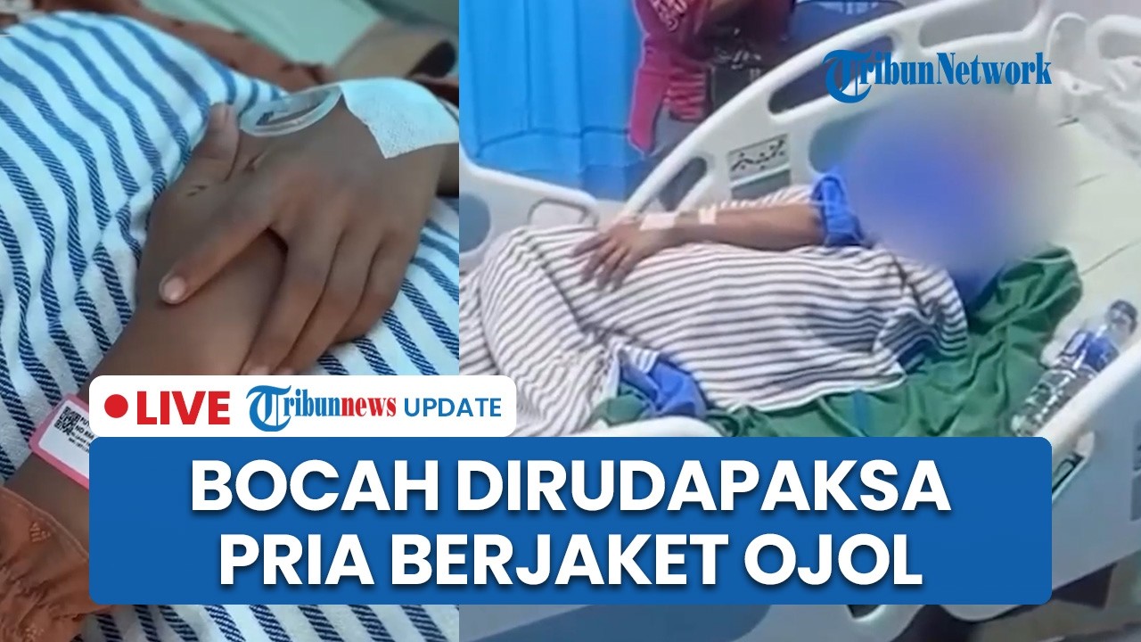 LIVE: Bocah 12 Tahun di Palembang Diperkosa Pria Berjaket Ojol, Korban Alami Pendarahan