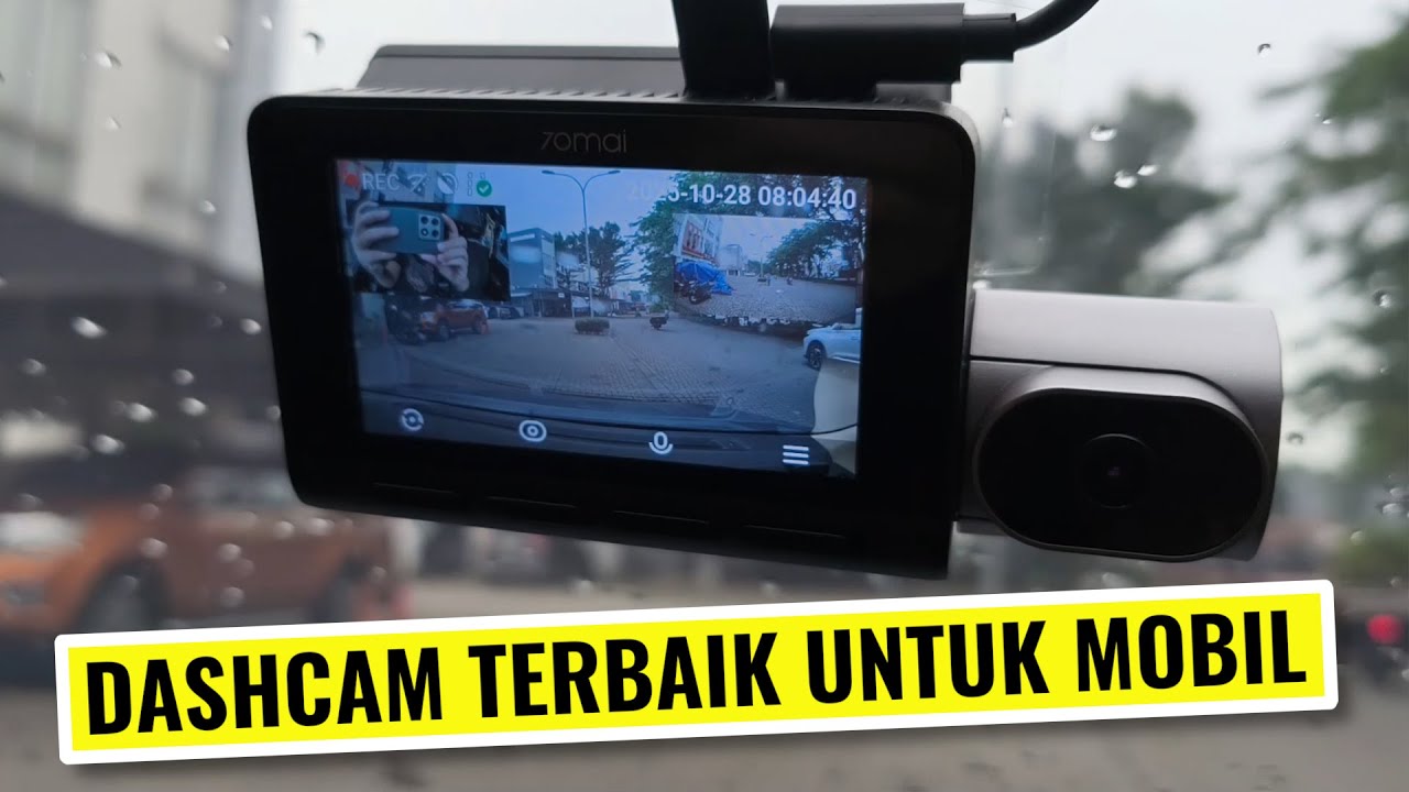 ⚡️ Dashcam Flagship 3 Kamera Terbaik?! Review 70mai Dashcam 4K T800