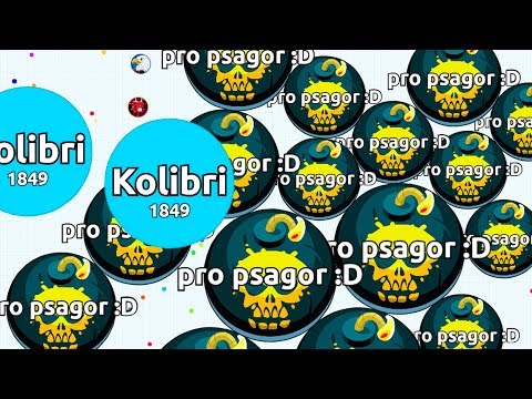 AGARIO SOLO DESTROYING TEAMS ( Agar.io Solo Gameplay )