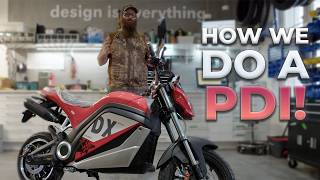 What's included in a PDI?