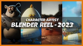 【Blender Reel 2023】 Blenderで作った3DCGの作品をまとめてみた