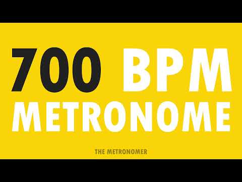 700 BPM Metronome | 15 Minute Metronome Practice