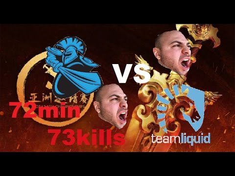 Newbee Vs Liquid DAC 2017 Epic Team fight!!! Highlights [ Groupstage ]