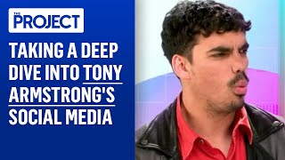 Taking A Deep Dive Into Tony Armstrong's Social Media
