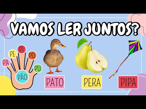 Let's read together? | Words with the letter P family | Literacy