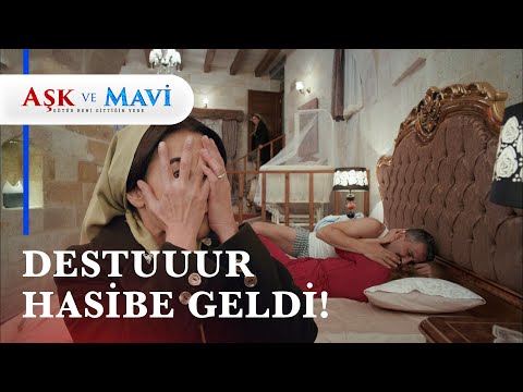 Hasibe, Cemal ve Safiye'yi uygunsuz halde yakaladı! - Aşk ve Mavi 41. Bölüm